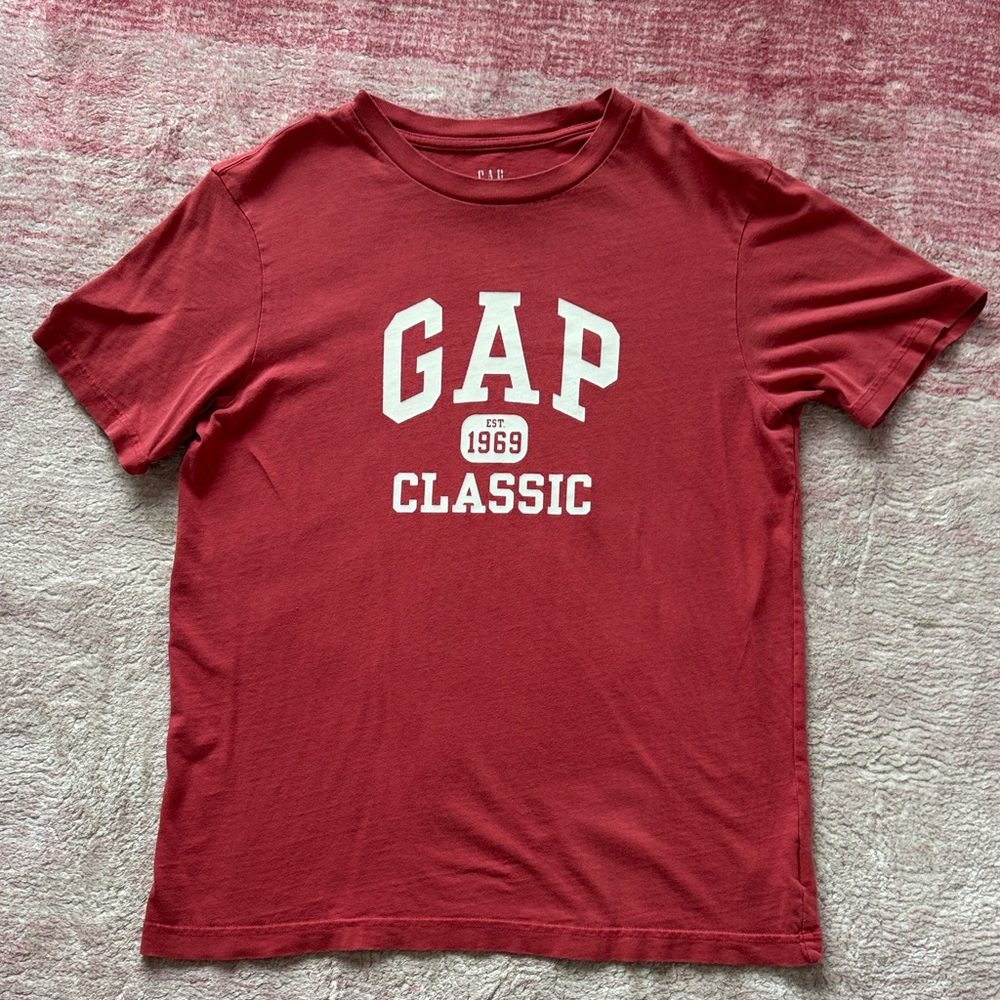 GAP Kids Bold Red Classic Tee